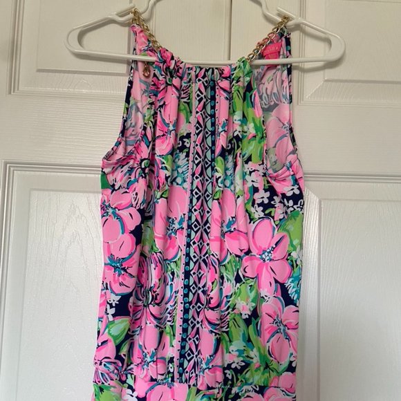 Lilly Pulitzer Bowen Floral Halter Top - Picture 3 of 7